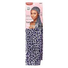 Red by Kiss silky satin wrap scarf 60x16 inch protective headscarf for hair edges