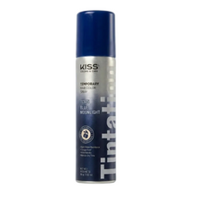 red by kiss tintation tcs05 blue moonlight hair color spray temporary washable blue hair spray for luminous styling look