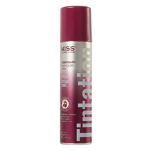 red by kiss tintation tcs12 atomic pink hair color spray temporary washable pink hair spray for vibrant party styling look