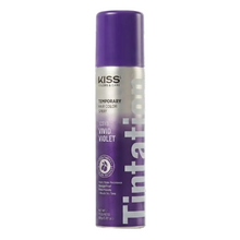 red by kiss tintation tcs13 vivid violet hair color spray temporary washable violet hair spray for creative styling look