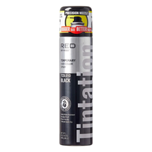 red by kiss tintation tcsl01d black hair color spray temporary washable black hair spray for sleek natural styling look