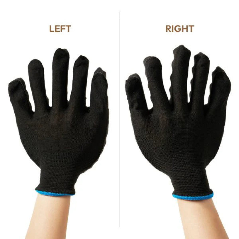 Red by Kiss twist sponge glove for defining twists and coils in textured hair.