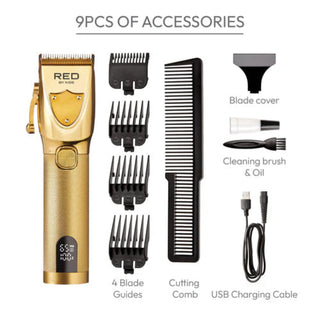 Red by Kiss Ultra CleanCut cordless clipper precision hair clipper box