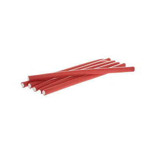 Red by Kiss Flexi Rods 10″ Length Red | Flexible Curling Rods