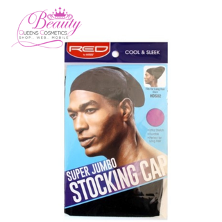 Red by Kiss Stocking Cap HDS02 | Stretch Hair Protection