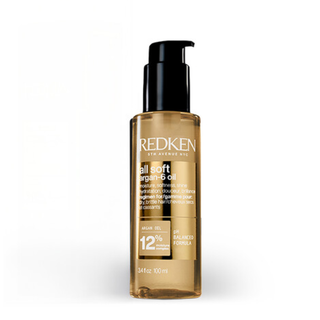 Redken All Soft Argan-6 Oil 100ml hydrating hair oil with argan oil deeply moisturises dry brittle hair reduces frizz adds shine improves softness provides heat protection and enhances manageability for healthier looking hair