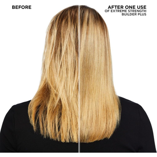 Redken Extreme Strength Builder Treatment 250ml deep conditioning hair treatment for damaged hair strengthens weak strands repairs breakage improves softness smoothness and overall hair resilience and shine