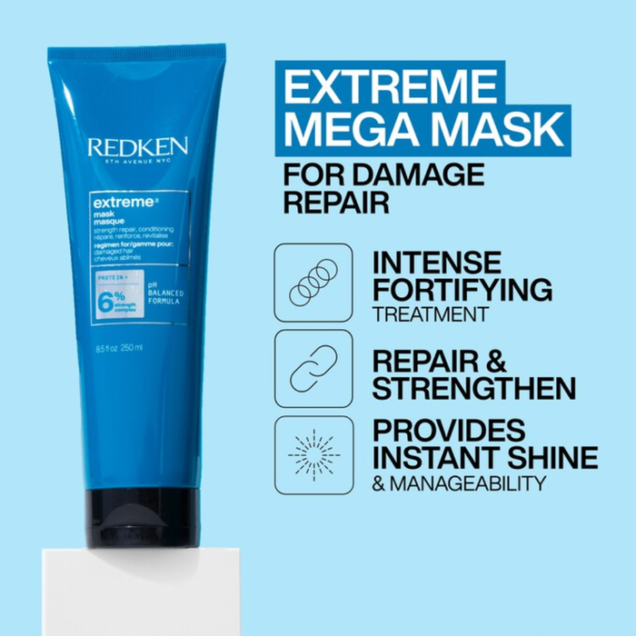 Redken Extreme Strength Repair Conditioning Mask 6% 250ml | Hair Repair Mask