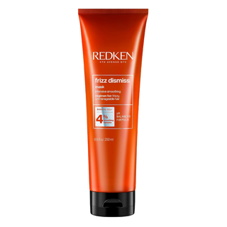 Redken Frizz Dismiss Mask 250ml ultra hydrating smoothing hair treatment helps tame frizz soften unruly hair improve manageability boost shine and provide deep conditioning for smoother healthier looking hair