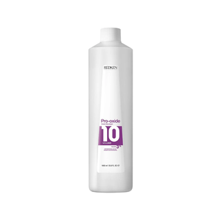 Redken Pro-Oxide Cream Developer 10 Vol 3% 1000ml professional cream developer for hair colouring and toning services provides smooth application predictable performance and consistent colour results.