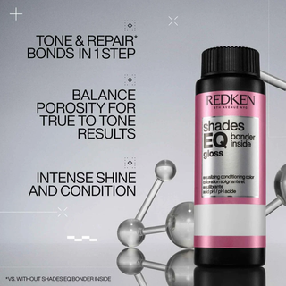 Redken Shades EQ Gloss Demi Permanent Hair Colour professional acidic hair colour with bond repair technology delivers vibrant tone exceptional shine conditioning and healthier looking hair.