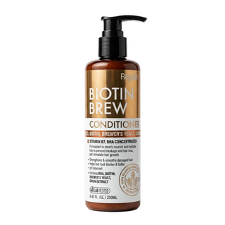 Regain biotin brew conditioner strengthens hair reduces breakage and improves softness