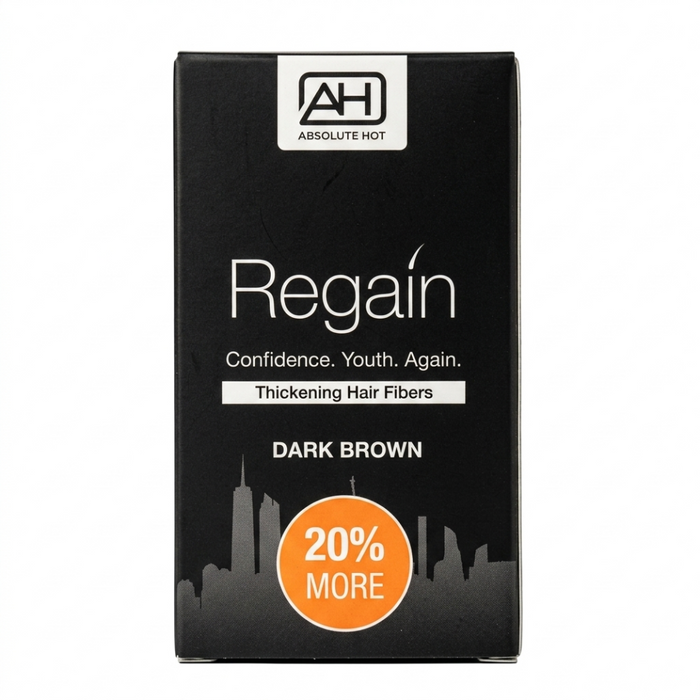 Regain Thickening Hair Fibers Dark Brown 0.42 oz | Instant Volume & Hair Coverage