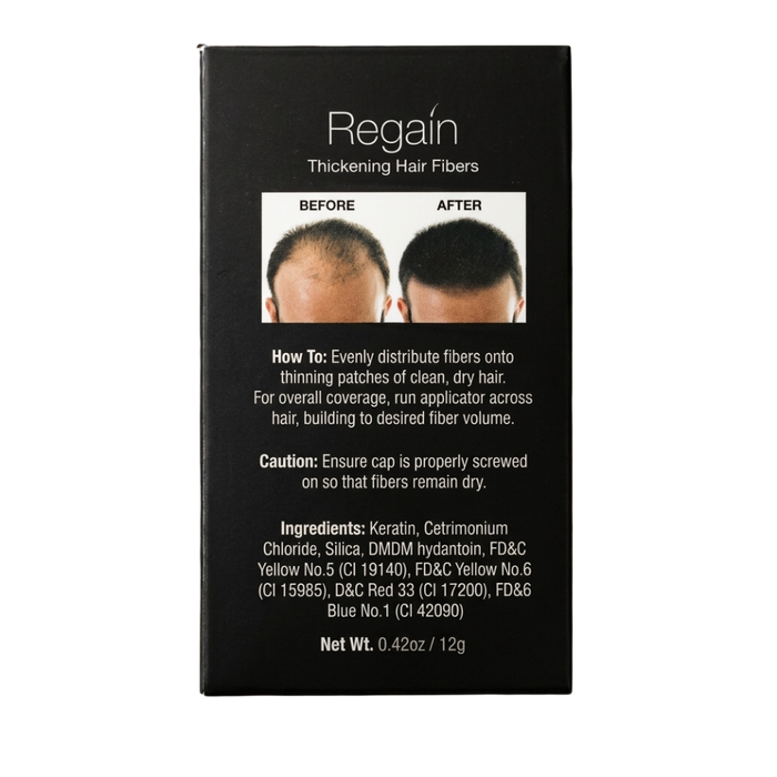 Regain Thickening Hair Fibers Dark Brown 0.42 oz | Instant Volume & Hair Coverage