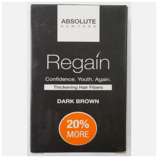 regain thickening hair fibers dark brown 12g for instant volume natural coverage and fuller thicker looking hair appearance
