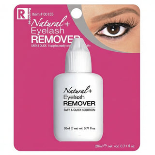 response natural eyelash remover 20ml gentle false lash adhesive remover for clean easy eyelash glue removal