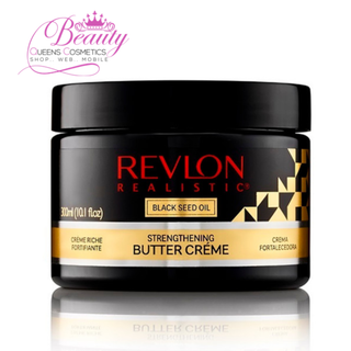 Revlon Blackseed Oil Strengthening Butter Cream 300ml | Hydrate, Nourish & Strengthen Hair