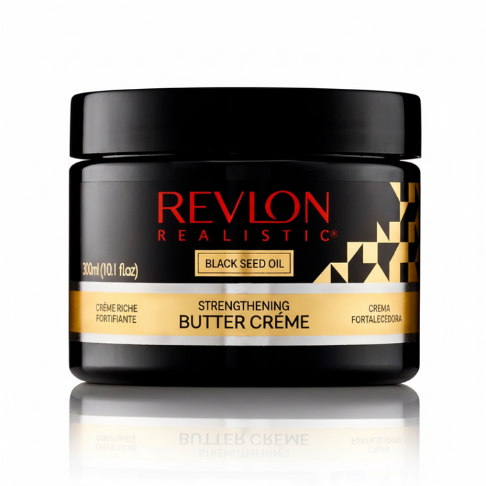 revlon black seed oil butter cream hydrates nourishes strengthens hair smooth frizz soft hair