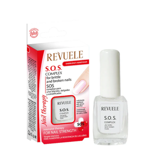 Revuele SOS nail treatment 10ml for repairing strengthening brittle weak nails healthy growth