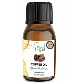 Rigel coffee oil 30ml for hair growth scalp nourishment strengthening and shine care