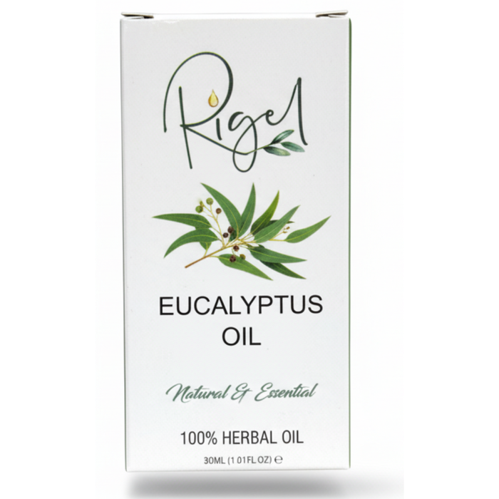 Rigel eucalyptus oil 30ml for hair growth scalp cooling cleansing and strengthening care