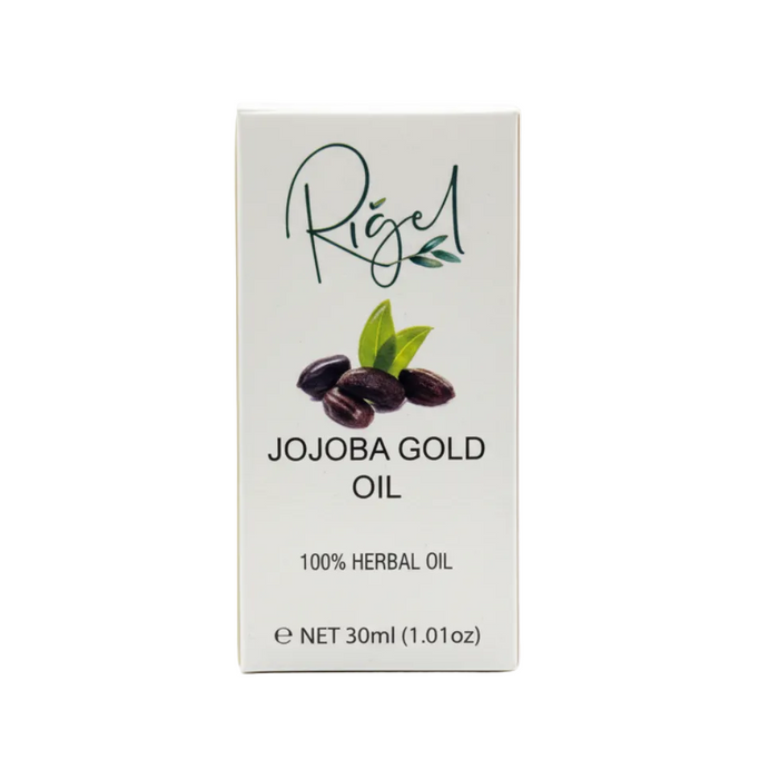 Rigel jojoba oil 30ml for hair growth scalp balancing nourishment and strengthening care