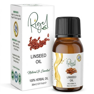 Rigel Linseed Oil 30ml natural hair growth and scalp nourishing oil