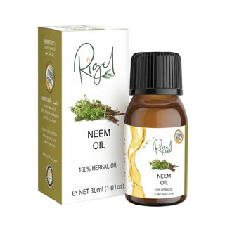 Rigel neem oil 30ml for scalp cleansing hair growth dandruff control and strengthening care