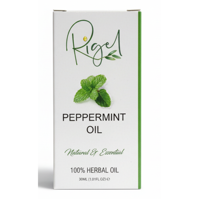 Rigel peppermint oil 30ml for hair growth scalp cooling nourishment and strengthening care