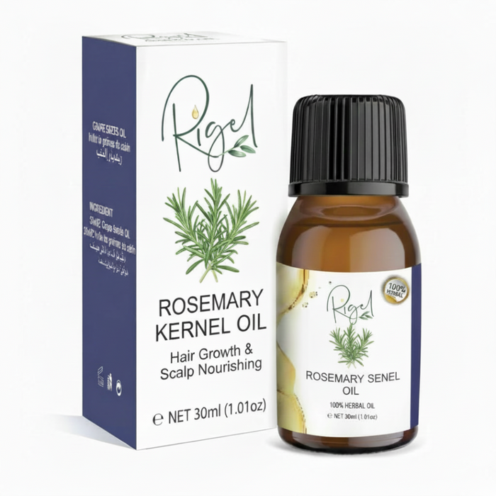 Rigel rosemary kernel oil 30ml for hair growth scalp nourishment and strengthening roots