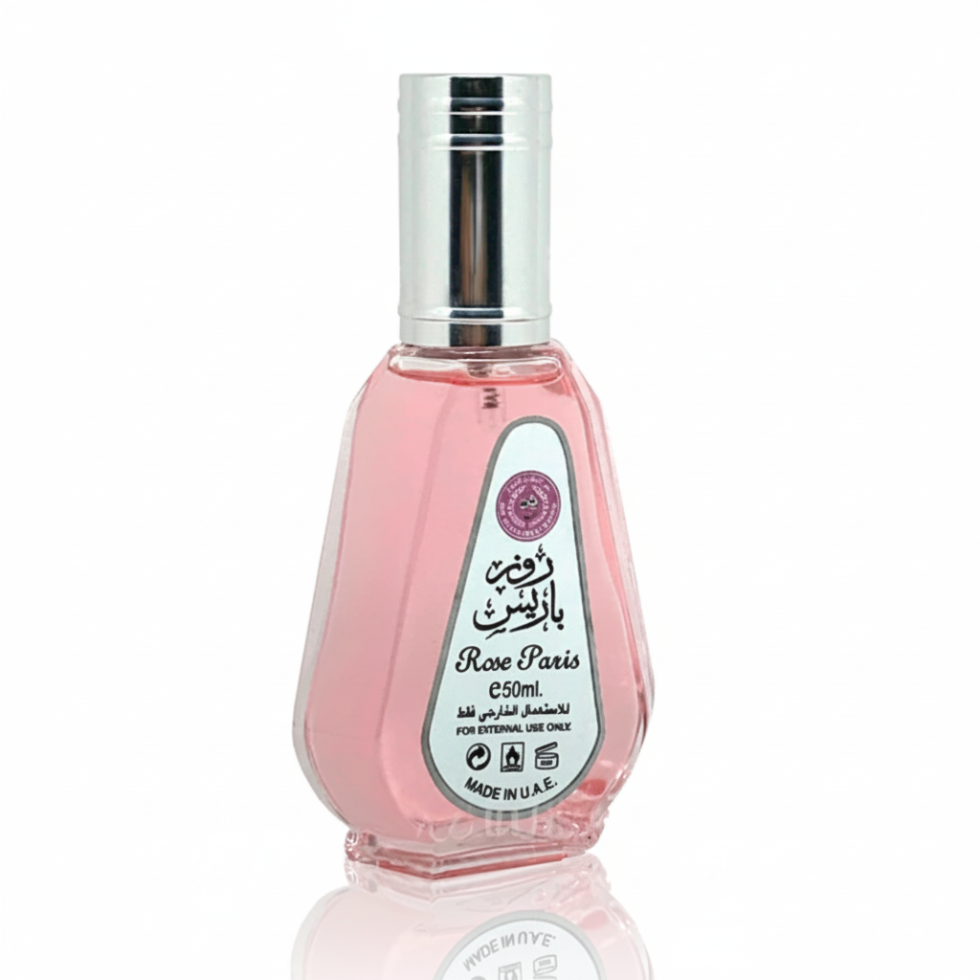 Rose Paris 50ml EDP by Ard Al Zaafaran fresh floral rose long-lasting perfume
