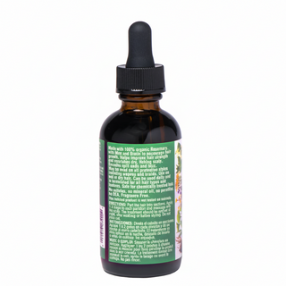 Fantasia IC rosemary and mint hair and scalp strengthening oil 2oz for growth nourishment shine and healthy strong hair