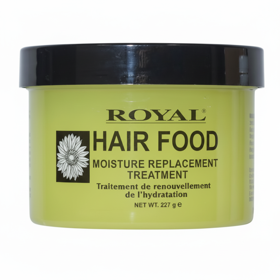 royal hair food moisture replacement treatment shine softness deep nourishing hair care 8oz
