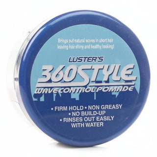 SCurl 360Style Wave Control Pomade 85g for firm hold smooth waves and shiny hair