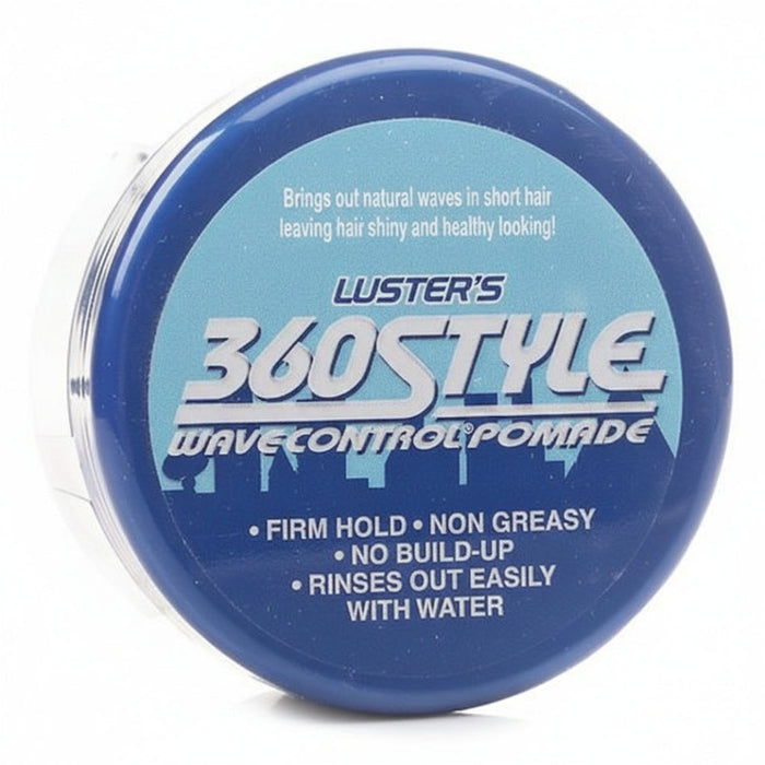 SCurl 360Style Wave Control Pomade 85g | Firm Hold & Smooth Wave Styling