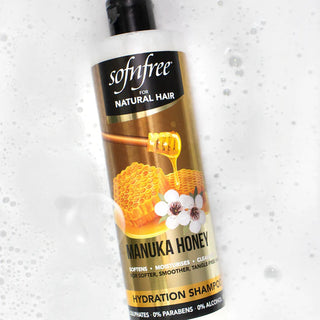 Sof N Free Manuka Honey Hydration Shampoo 350ml | Moisturizes & Softens Curls
