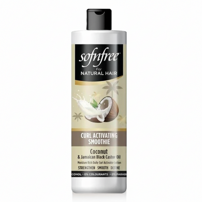 SOF N FREE curl activator smoothie defines and moisturises natural curls