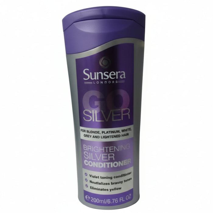 SUNSERA LONDON APRÈS-SHAMPOING ÉCLAIRCISSANT ARGENT 200ML 6.76OZ