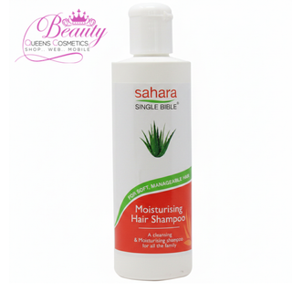 Sahara Single Bible Moisturising Hair Shampoo 250ml | Gentle Cleansing & Hydration
