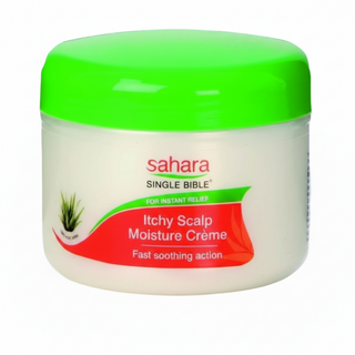 Sahara single bible itchy scalp moisture creme scalp relief hydration for dry irritated scalp