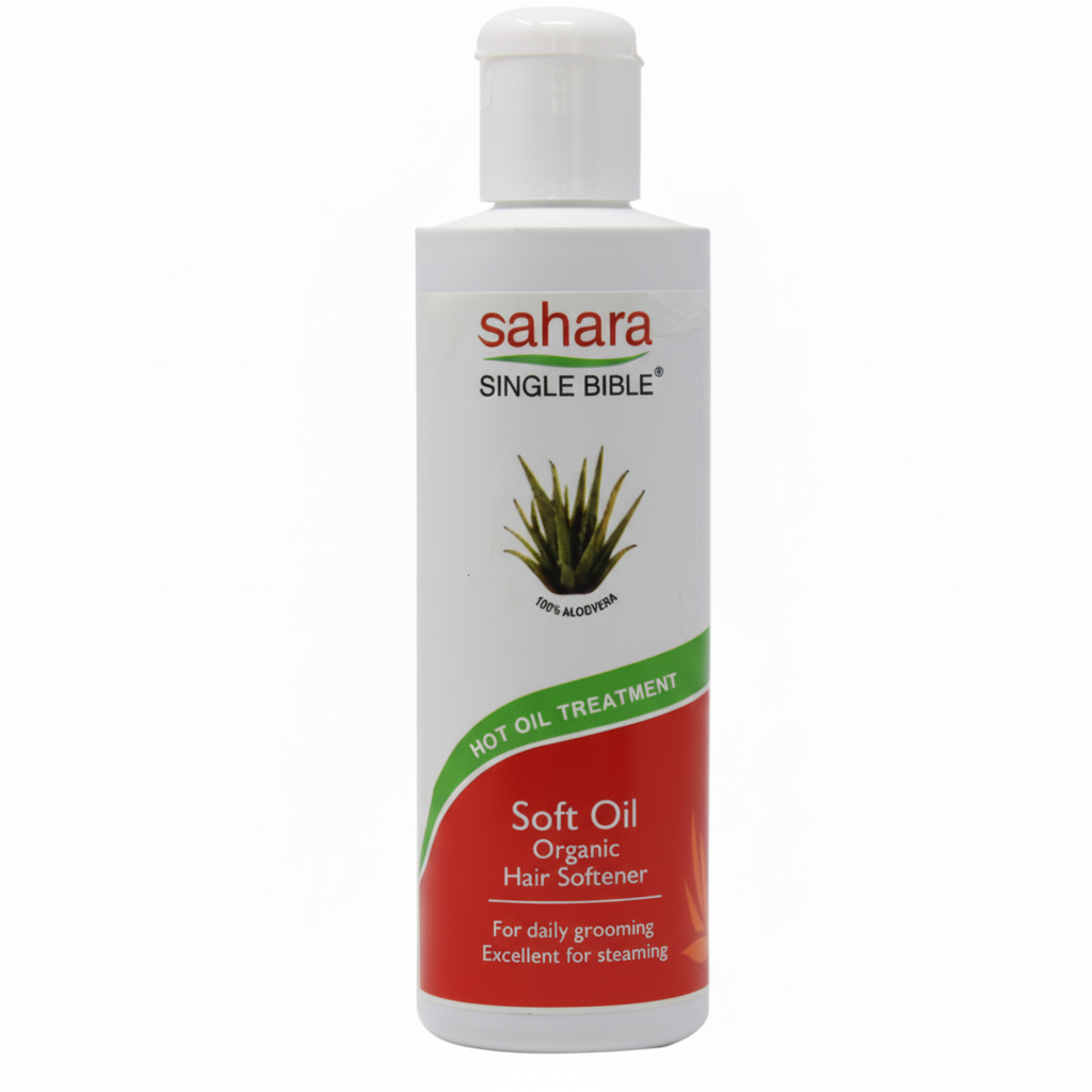 Sahara Single Bible Soft Oil Organic Hair Softner 250ml | Hydrate & Nourish Hair