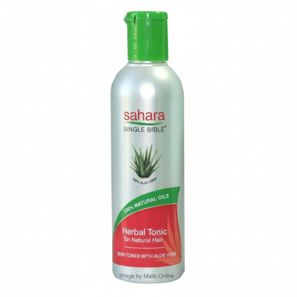 Sahara single bible herbal tonic for hair strength scalp nourishment and healthy natural hair growth care