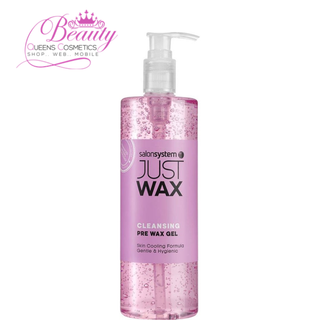 Salon System Just Wax Pre-Wax Cleansing Gel 500ml | Tea Tree & Lavender