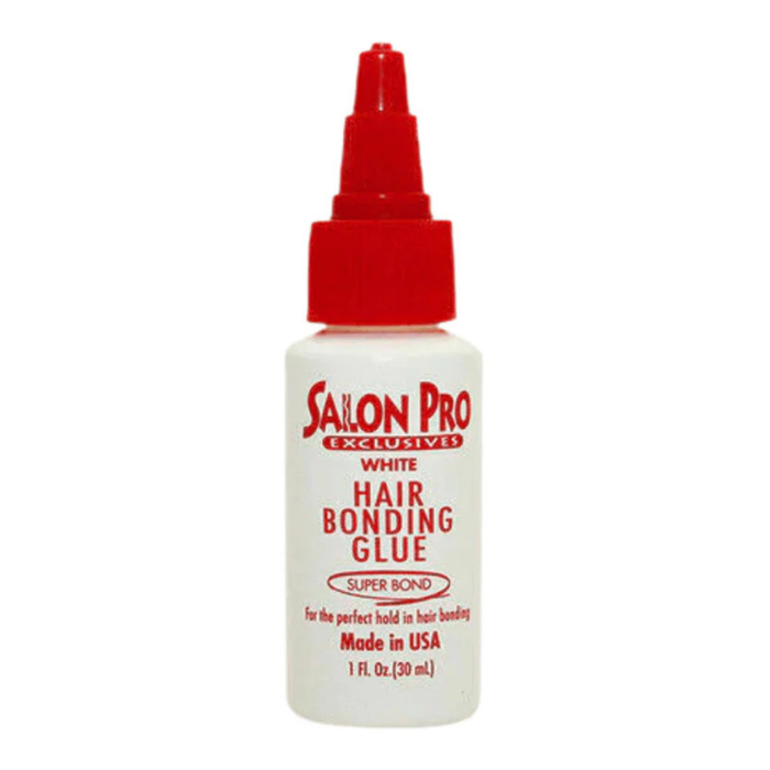 Salon Pro Exclusive White Bonding Glue Super Bond 30ml | Strong Hair Adhesive