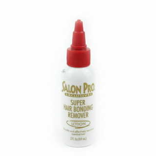 salon pro super hair bonding remover lotion 2oz wig glue remover for safe weave and extension removal
