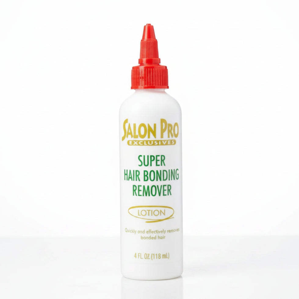 salon pro super hair bonding remover lotion 4oz wig glue remover for safe weave and extension removal
