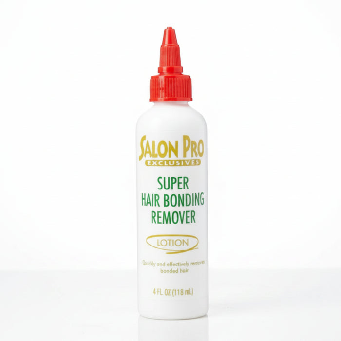 salon pro super hair bonding remover lotion 4oz wig glue remover for safe weave and extension removal
