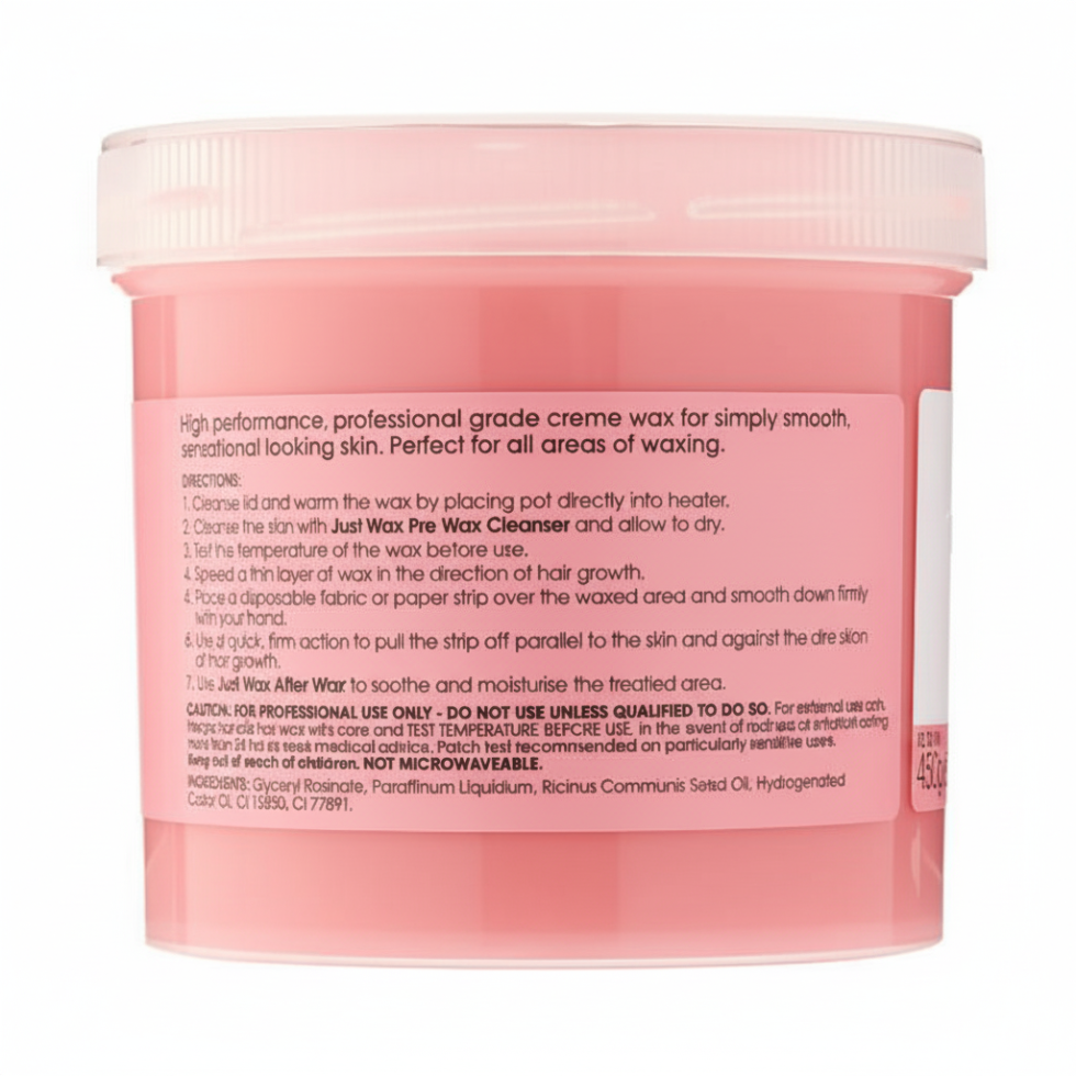 Salon System Just Wax cream wax removes short and stubborn hair for smooth skin results