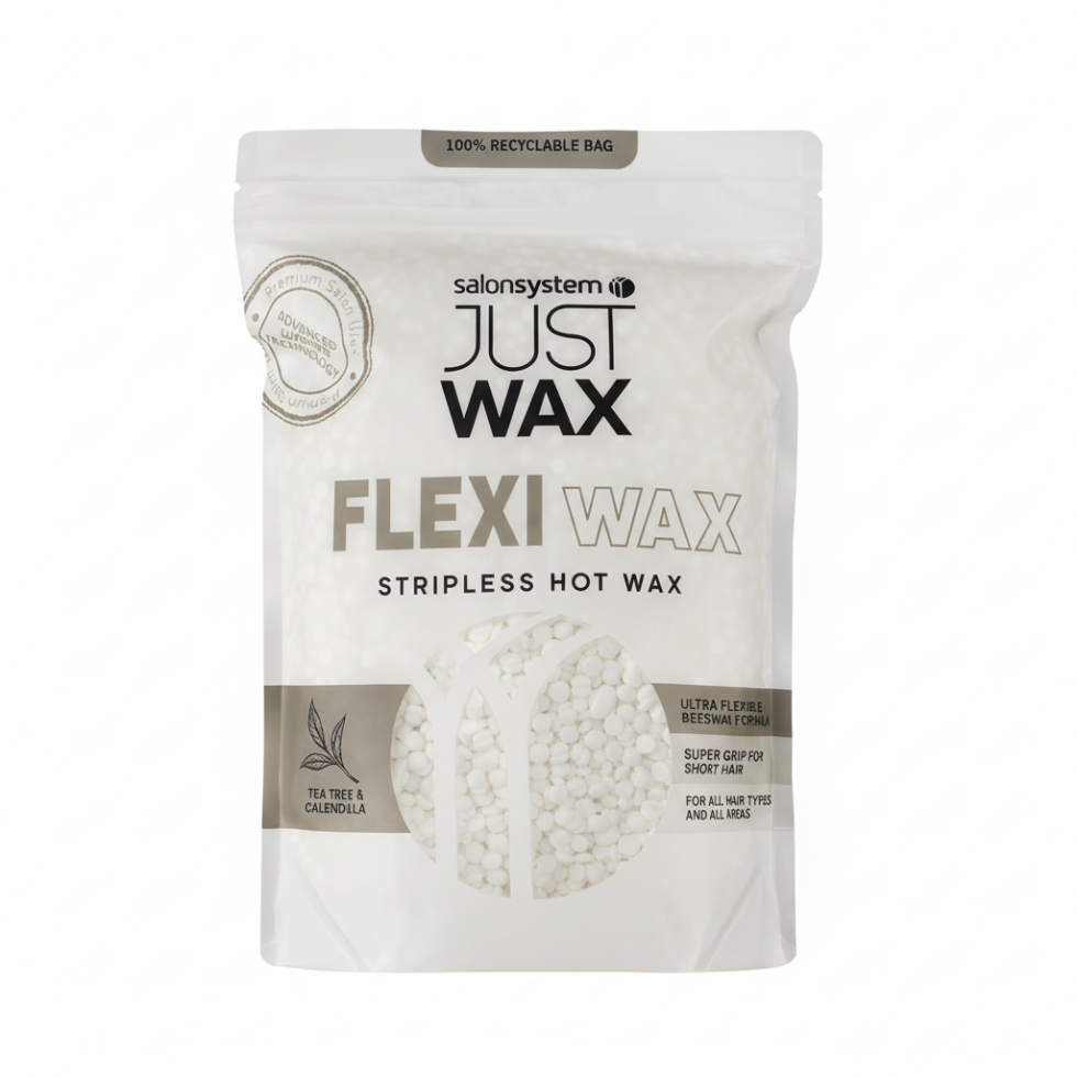 Salon System Just Wax flexi wax stripless hot wax with tea tree and calendula for hair removal