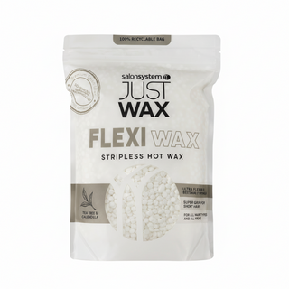 Salon System Just Wax flexi wax stripless hot wax with tea tree and calendula for hair removal